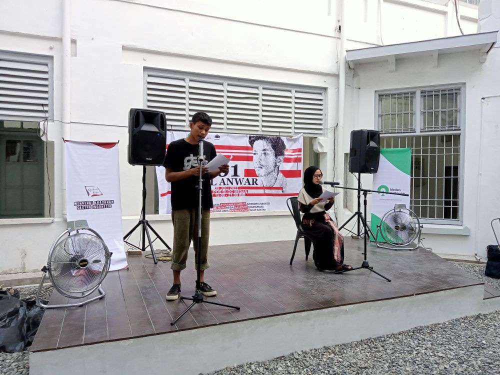 Rayakan Hari Lahir Chairil Anwar,  Medan Arthouse Gelar Pentas Sastra