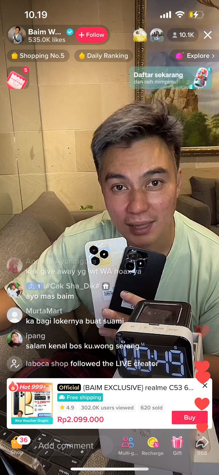 Artis Yang Rajin Jualan Di Live Tiktok Meski Sudah Tajir