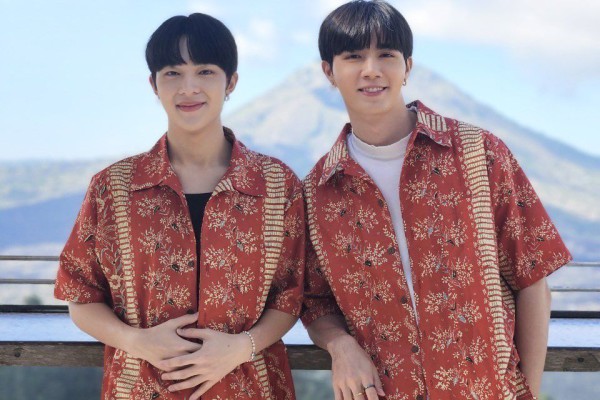 8 Momen Zee Pruk dan New Chawarin di Bali, Pakai Batik