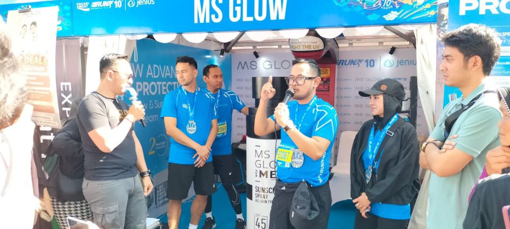 Dukung Olahraga Outdoor, MS Glow Luncurkan Kemasan Baru Sunscreen Spray