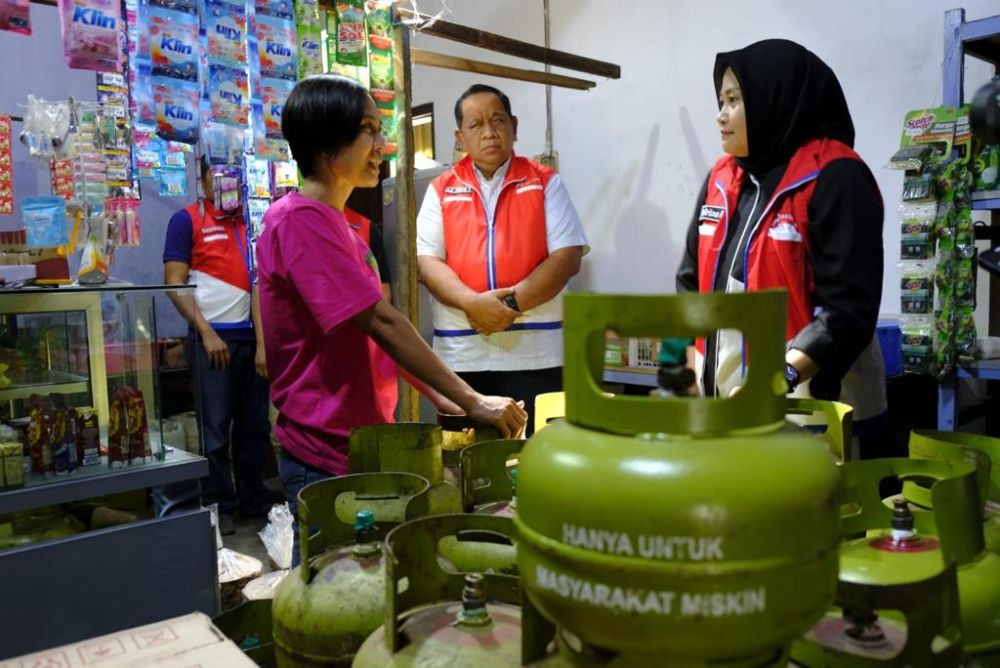 Pangkalan di Semarang Mulai Data Pengguna Subsidi Tepat LPG 3 Kilogram