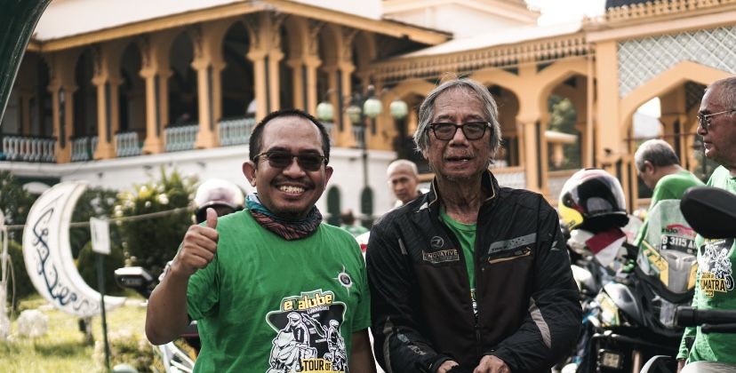 Keseruan Legend Riders Touring 1.700 Km, dari Jakarta Finish di Medan