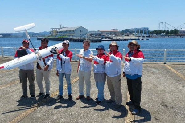 Tim URO Unila Terbangkan Drone di Langit Jepang, Raih Juara!