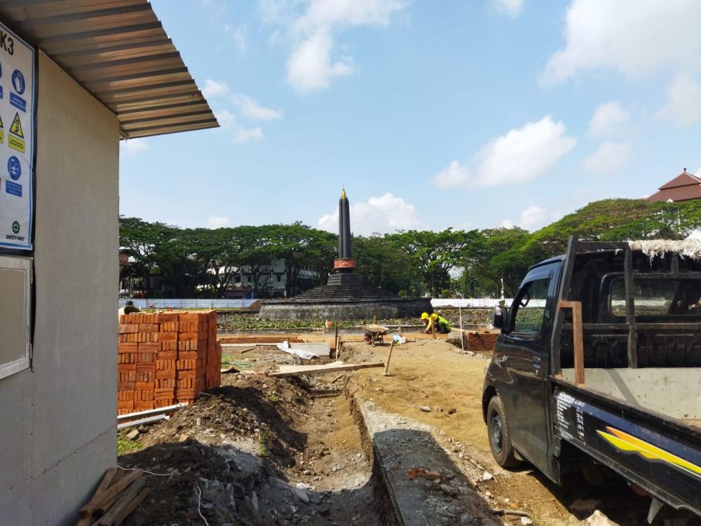 Renovasi Alun-alun Tugu Malang Telan Rp5 M, Ditarget Selesai Cepat