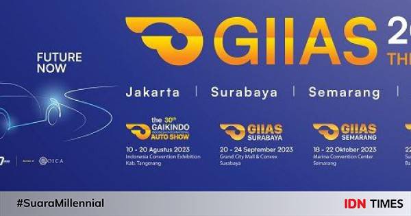 GIIAS 2023 Dibuka Hari Ini, Berikut Daftar Harga Tiketnya