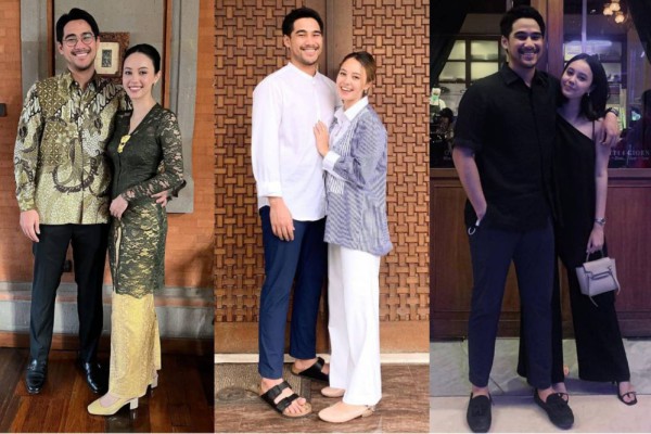 9 Gaya Couple Anggika Bolsterli dan Omar Armandiego, Selalu Matching!