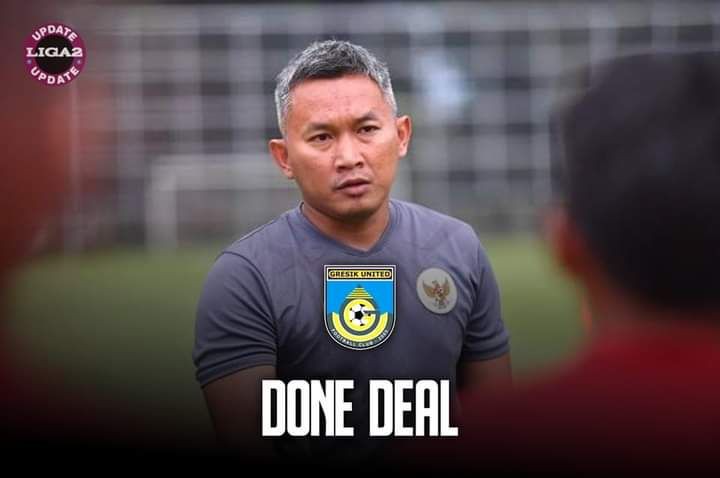 Gresik United Tunjuk Rudi Eka Priyambada Jadi Pelatih