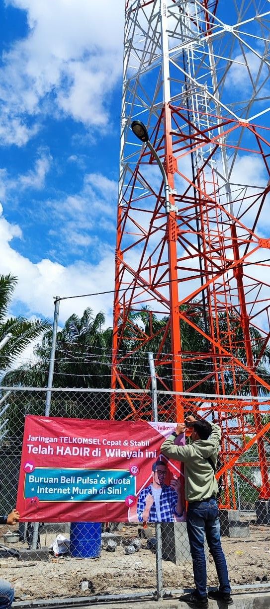 Telkomsel Hadirkan Koneksi 4G LTE di Desa Budaya Sri Tanjung Mesuji