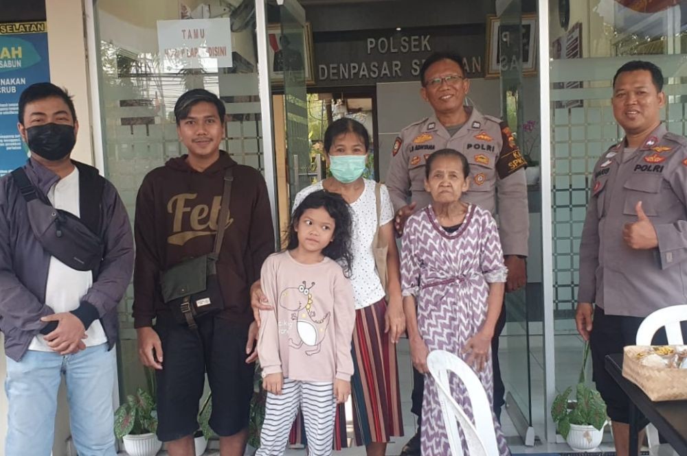 Mengaku dari Solo, Nenek Ditemukan Linglung di Denpasar Selatan