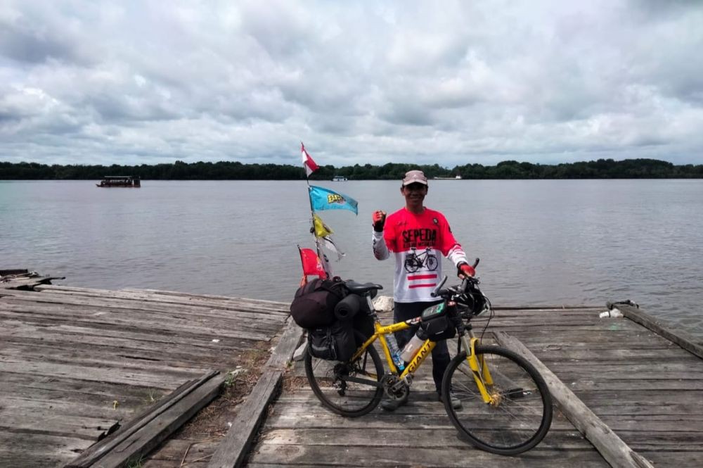 Made Raka, Warga Bali Pertama Solo Ride Keliling Nusantara