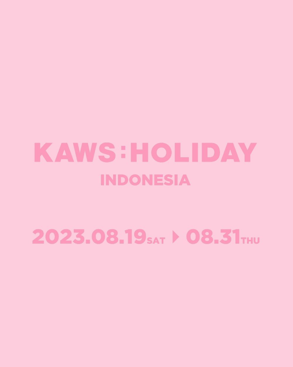 Tur Ke Indonesia, KAWS Akan Pamerkan Karya di Candi Prambanan