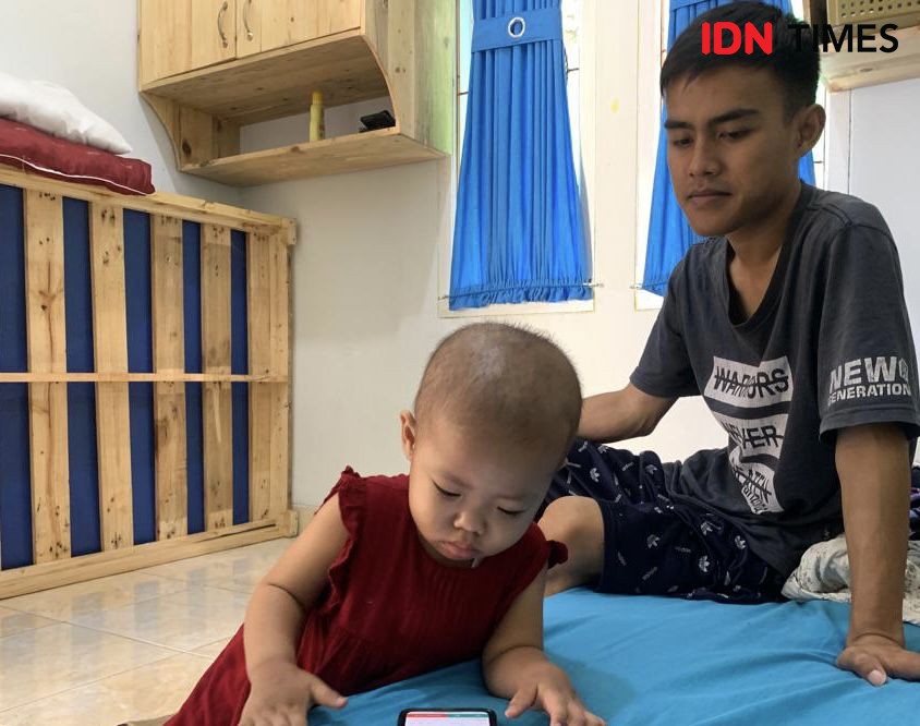 Cerita Alenta, Bayi Berusia 2 Tahun Penderita Leukimia di Lampung