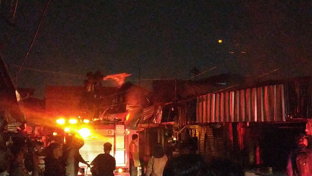 Kebakaran, Kerugian Pedagang Pasar Sadang Serang Capai Rp17 Miliar