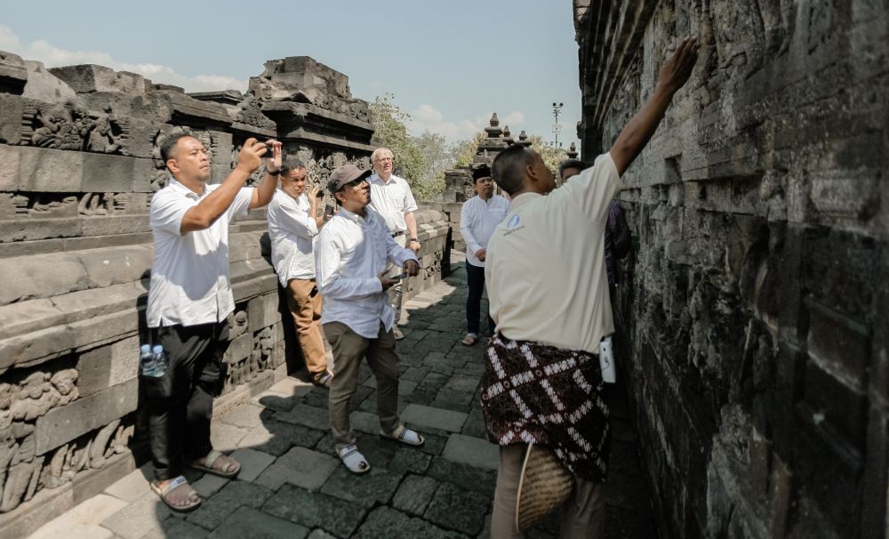 UNU Ajak Tokoh Agama dan Akademisi Luar Negeri ke Candi Borobudur