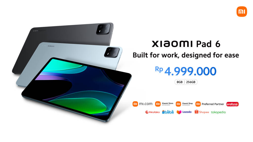 Xiaomi Pad 6 Resmi Rilis Di Indonesia, Harganya Rp5 Jutaan!