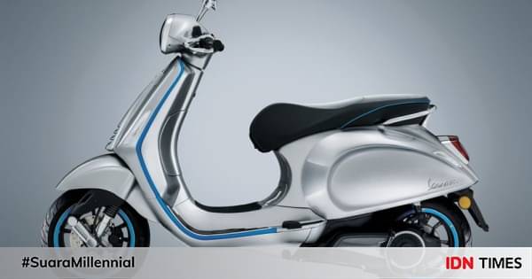 Bocoran Harga Vespa Elettrica, Rp198 Juta OTR Jakarta!