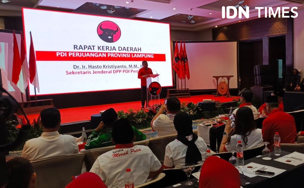 PDIP Lampung Sanggupi Target DPP Menangkan Ganjar Pranowo 72 Persen