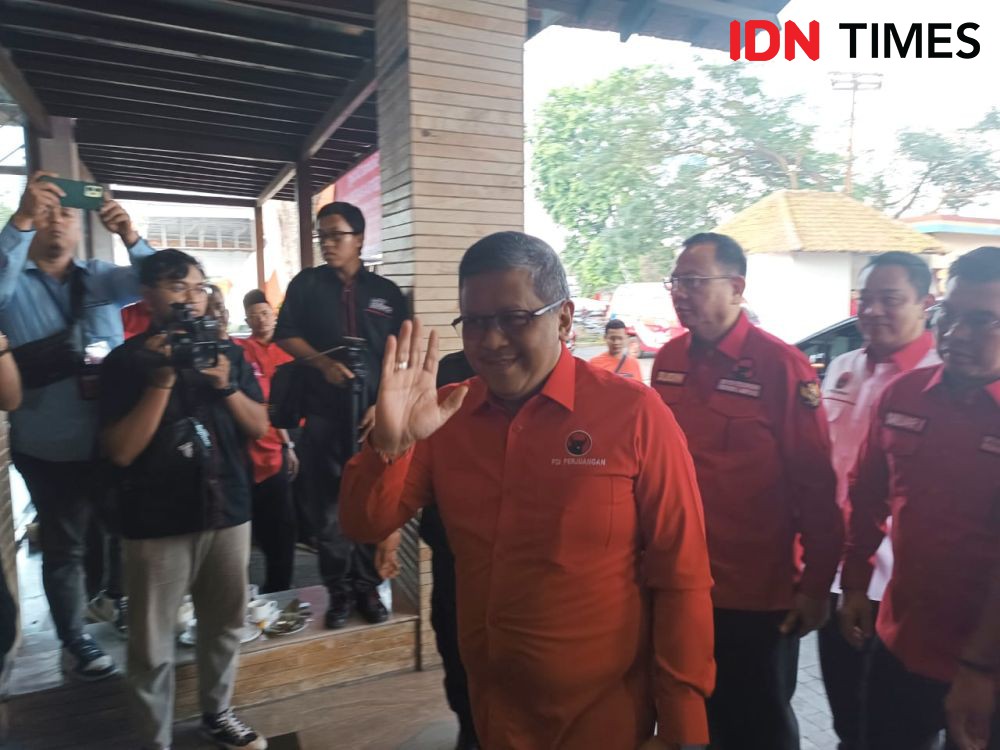 PDIP Lampung Target Ganjar Menang 60 Persen, Hasto: Harus Bermartabat