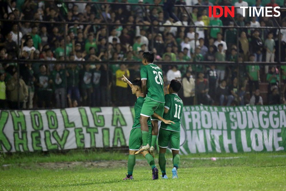 PSMS Medan Libas Labura Hebat FC 6 Gol Tanpa Balas
