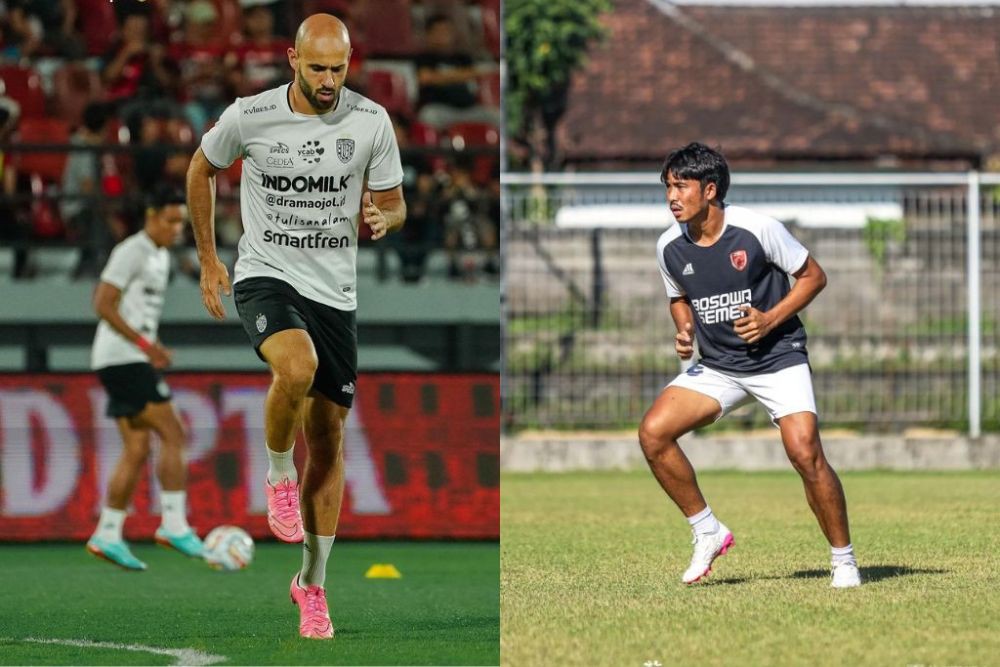Antarlini Bali United Vs PSM, Striker Asing Berburu Gol