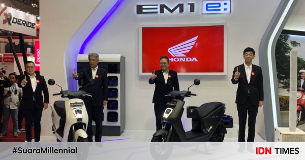 Motor Listrik Honda EM1 E: Resmi Mengaspal, Berapa Harganya?