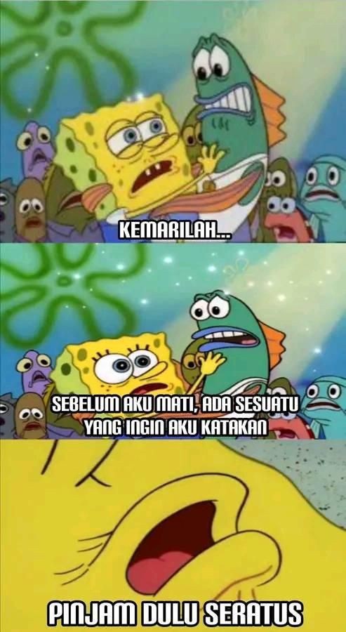 8 Meme Kocak Pinjam Dulu Seratus Ini Gerak Geriknya Ngeselin