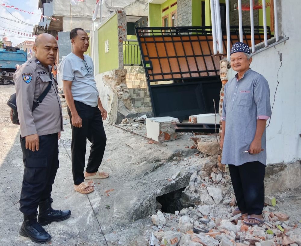 Proyek Aspal Jalan, Sopir di Bandar Lampung Tewas Terlindas Truk 