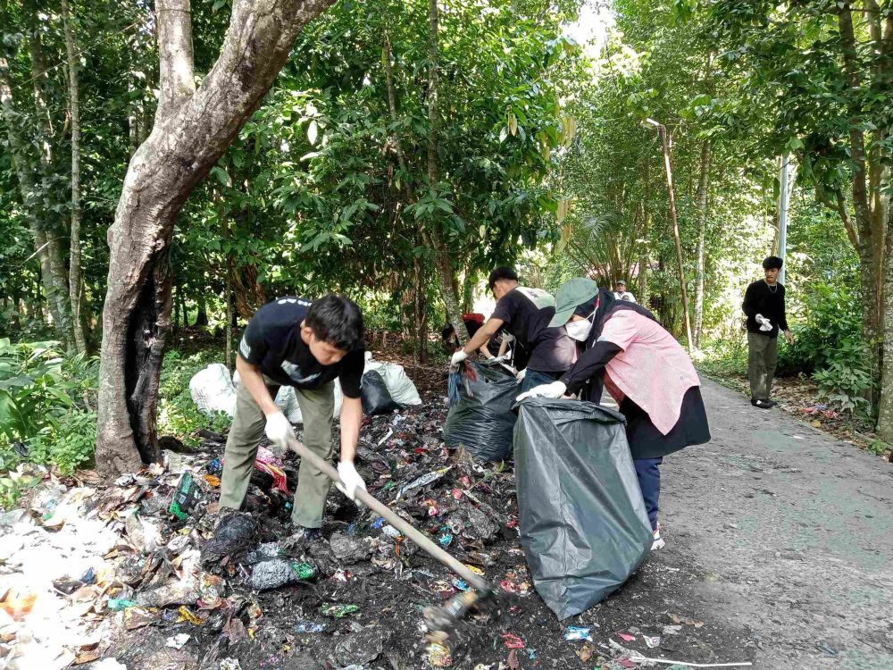 Sambut Hari Kemerdekaan RI, WCD Sumut Gelar Aksi Bersih Sampah