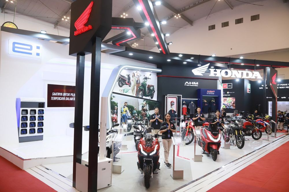 Yuk Intip Deretan Motor Terbaru di Booth Honda GIIAS 2023