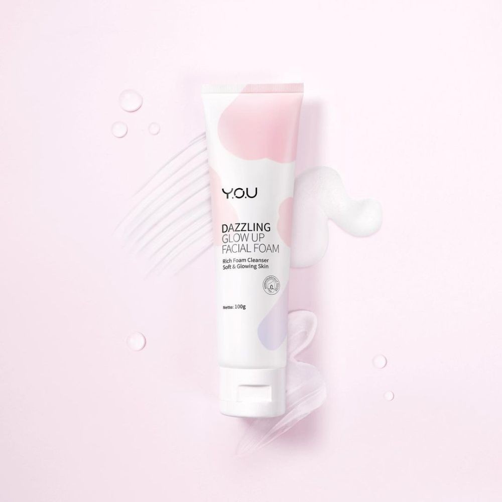 Facial foam wash. Dazzling Glow.