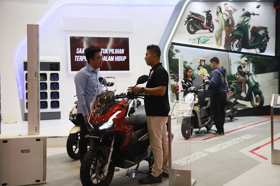 Yuk Intip Deretan Motor Terbaru di Booth Honda GIIAS 2023