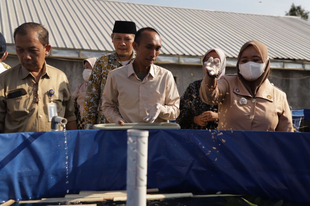 TPST Sindu Mandiri Diresmikan, Sampah Diolah Jadi Pakan Magot 