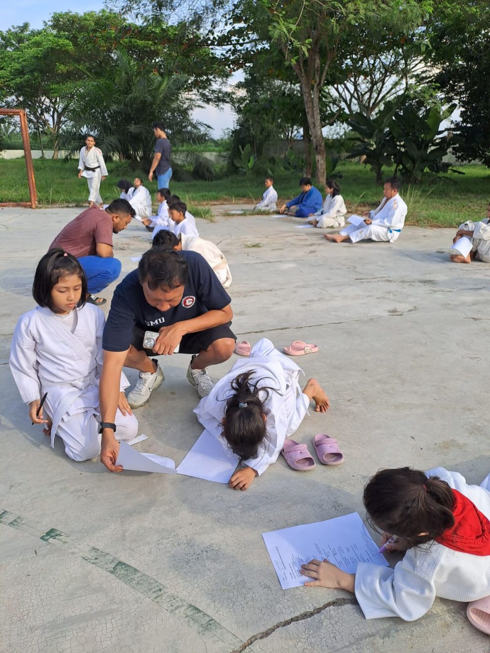 67 Peserta Ikuti Ujian Kenaikan Tingkat Kyu Judo Sumut