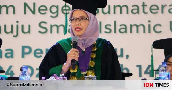 Mengenal Prof Nurhayati, Rektor Perempuan Pertama UIN Sumut