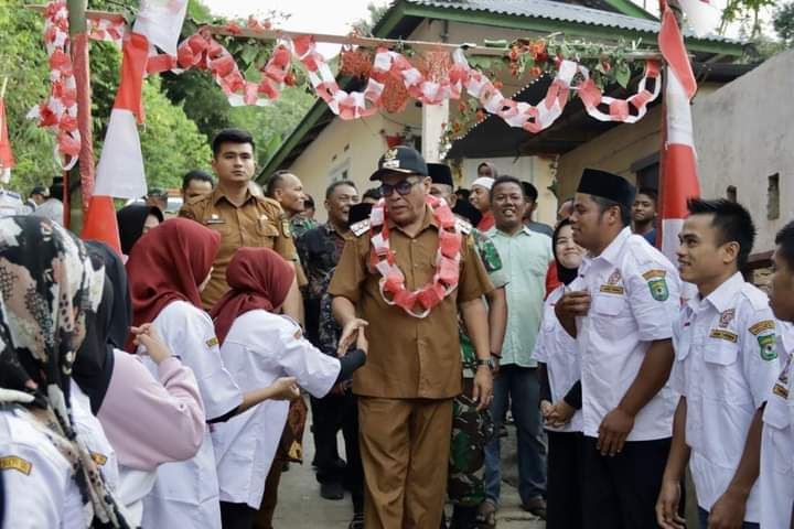 78 Tahun RI Merdeka, Desa Sopo Batu Madina Akhirnya Dialiri Listrik