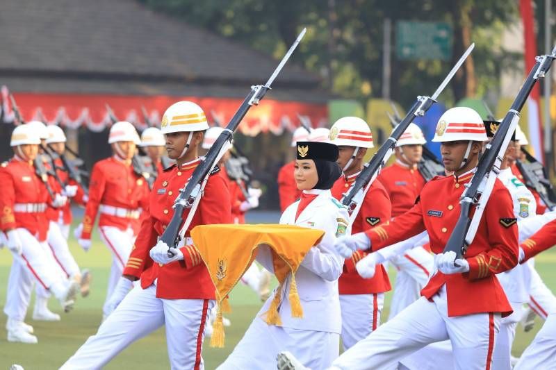 Upacara HUT Kemerdekaan di Kota Tangerang Berjalan Khidmat