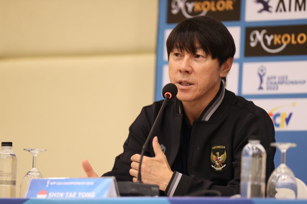 Shin Tae Yong Gak Sabar Lawan Vietnam di Final Piala AFF U-23