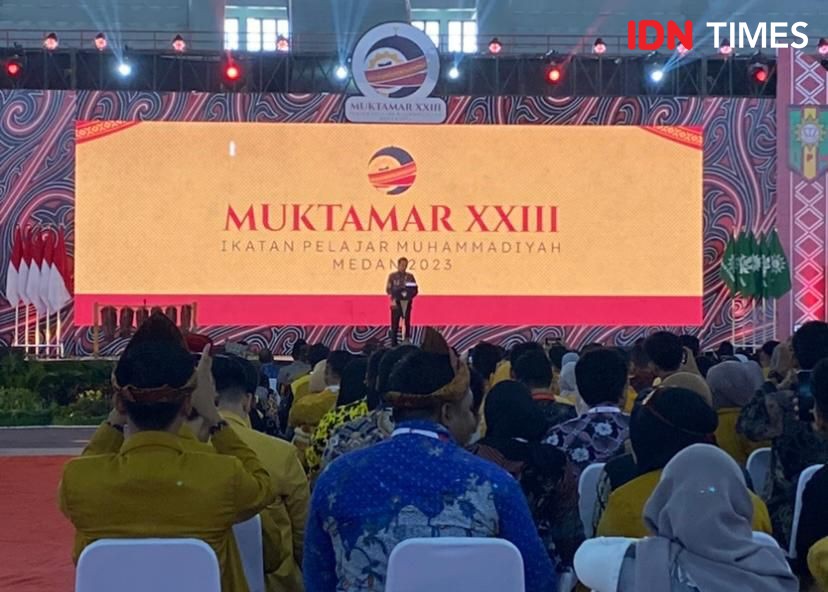 Pesan Presiden Jokowi kepada Ikatan Pelajar Muhammadiyah di Medan