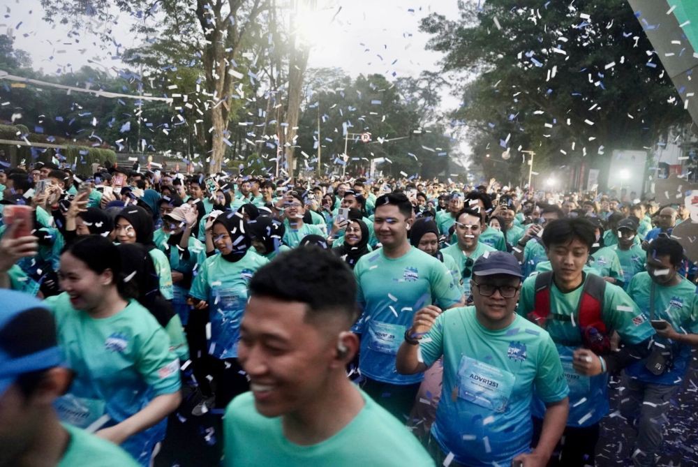 2.000 Pelari Ikut QRIS Run, Dorong Percepatan Transformasi Digital