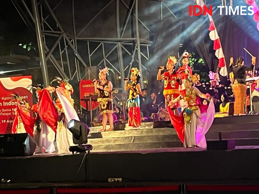 Gema Suara Anak-Anak Semarang dari Konser Keagungan Indonesia