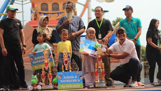 Meriahnya Saloka Agustusan, Ada Kompetisi Band dan Lomba Mewarnai