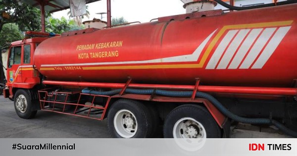 Antisipasi Kekeringan Bpbd Kota Tangerang Siagakan Truk Air