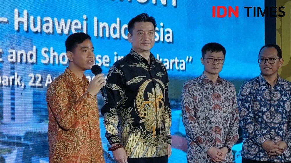 Gibran Gaet Huawei Wujudkan Solo jadi Giga City Pertama di Indonesia
