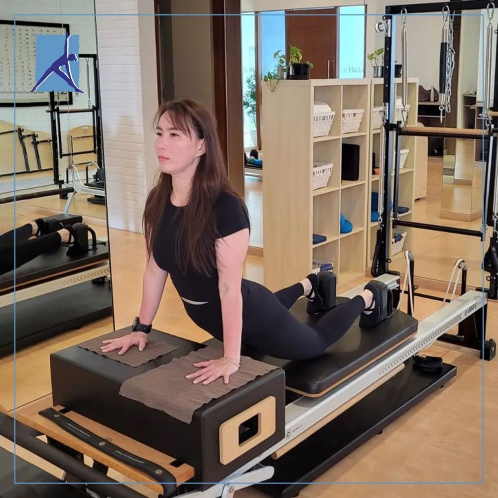 Тренажер Portable Pilates Studio упражнения