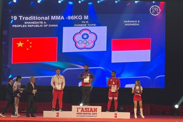 Timnas MMA Indonesia Raih Perunggu Kejuaraan Dunia di Yunani