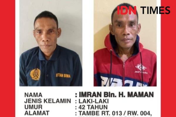 Kabur saat Ditahan, Warga Bima Ditangkap dengan Istri di Balikpapan
