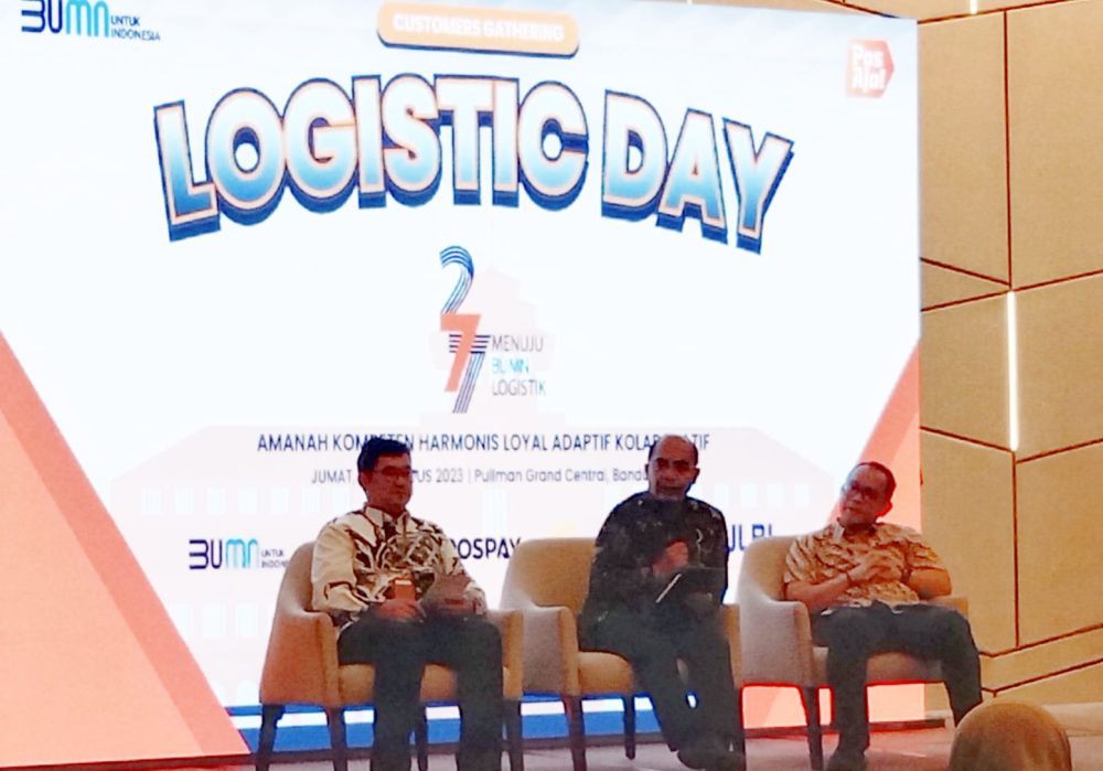 Logistic Day Pos Indonesia Perkenalkan Transformasi Bisnis Kurir dan Logistik