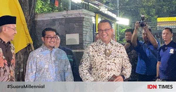 Temui SBY, Anies Baswedan Tiba Di Cikeas Bahas Konsolidasi