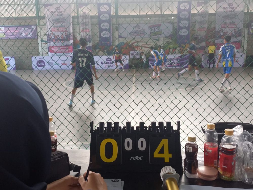 Kece! SMAN 4 Metro Raih Tiket Grand Final Futsal AXIS Nation Cup 2023