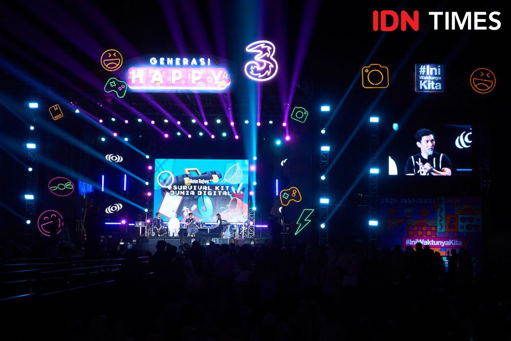 10 Potret Keseruan Festival Generasi Happy, Blending Talkshow & Konser